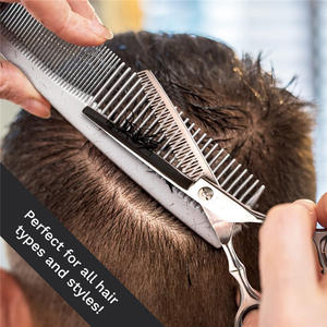 Ciseaux professionnels pour cheveux de 6 pouces, ciseaux à effiler pour droitiers, poignées confortables, utilisation en salon de beauté - Product Image 5