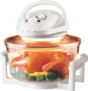 Horno Halógeno Multifuncional para el Hogar, Horno Eléctrico de Convección <span class=keywords><strong>Infrarrojo</strong></span> de 12L, Freidora de Aire Automática - Product Image 1