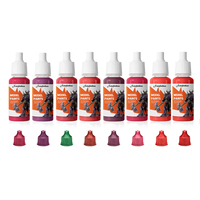 Kit de peinture miniature à l'aérographe pour débutants personnalisé jeu métallique couleur