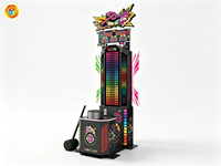 Machine de jeu d'arcade à monnayeur, jeu de frappe à trois marteaux avec distribution de tickets, à vendre