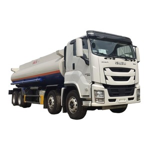 รถบรรทุกน้ำมันดีเซล ISUZU FVR GIGA 25000 ลิตร พร้อมปั๊มและถังหลายช่องสำหรับจ่ายน้ำมัน - Product Image 1