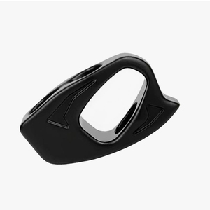 Ajustador de Cuerda Ligero Negro para Montañismo y Escalada - Gancho Organizador de Cuerdas de Aleación de Aluminio para Senderismo y Vía Ferrata - Product Image 3