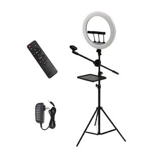 X704 Promotion Lampe Annulaire LED Dimmable de 18 Pouces pour Streaming en Direct, Photographie, Maquillage et Selfie avec Trépied - Product Image 1