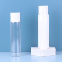 100 80 60 ml bouteille d'emballage de crème cosmétique en plastique PET pour lotion corporelle