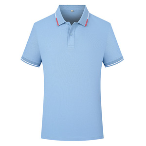 เสื้อโปโลผ้าฝ้ายผสมสาหร่ายคุณภาพสูง ระบายอากาศได้ดี เหมาะสำหรับใส่ทุกวัน ชุดทำงาน ออกแบบได้ตามต้องการ - Product Image 2