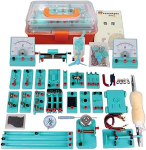 กล่องทดลองแม่เหล็กไฟฟ้า อุปกรณ์การสอนฟิสิกส์แม่เหล็กไฟฟ้า อุปกรณ์วงจรฟิสิกส์ระดับมัธยมศึกษาตอนต้น - Product Image 2