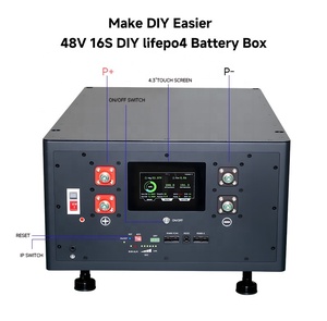 PL Stock - Soportes para Cajas de Baterías de 48V con Enfriamiento Activo y Disyuntor JK V19 BMS de 200A para Sistemas de Almacenamiento de Energía Doméstica DIY - Product Image 6