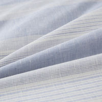 Tissu imprimé en lin satiné de luxe pour literie Literie en lin