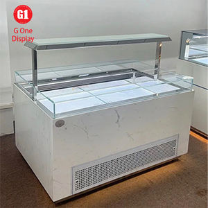 Étagères de présentation pour boulangerie, directement de l'usine, en bois laqué, comptoir à pain, vitrine pour boulangerie - Product Image 3