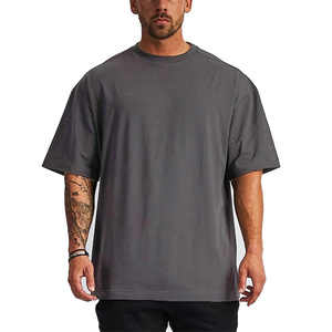 Soft 100% Cotton Printed Short Sleeve Bulk Tee With Logo Customize Heavyweight T <b>Shirt</b> - Product Image 1