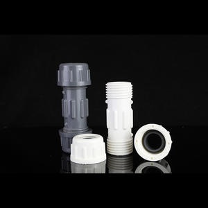 Raccord rapide en PVC pour tuyau d'alimentation en eau, connecteur rigide de qualité spéciale 1/2 pouce pour réparation de plomberie - Product Image 3