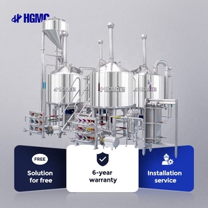 Équipement <span class=keywords><strong>de</strong></span> brassage <span class=keywords><strong>de</strong></span> bière HG, projet clé en main, 500 litres, équipement <span class=keywords><strong>de</strong></span> brassage <span class=keywords><strong>de</strong></span> bière pour brasserie - Product Image 2
