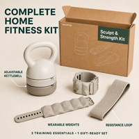Kit de musculation et de renforcement OEM : Kettlebell réglable, poids de poignet et de cheville pour Pilates, Yoga et entraînement à domicile