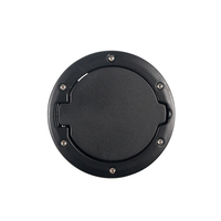 Couvercle de réservoir de carburant en métal noir pour Wrangler JK JKU Unlimited 2/4 portes 2007-2018, numéro de modèle OCC-1047-BK