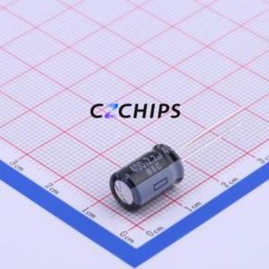 400BXC2R2MEFC8X11.5 Through-Hole <b>Aluminum</b> <b>Electrolytic</b> <b>Capacitor</b> Through hole,D8xL11.5mm 2.2uF 20% 400V 3.5mm - Product Image 1