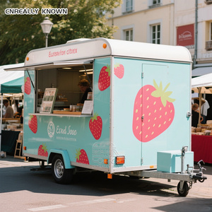 OEM Outdoor Container Catering Food Truck Trailer for Sale in USA - Product Image 2