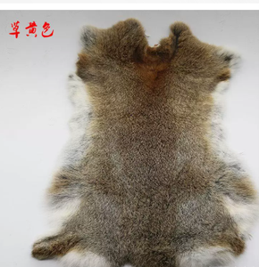 Pelle di Coniglio Naturale Intera per Artigianato Fai-da-Te, Giocattoli, Ginocchiere, Cuscini, Decorazioni e Accessori in <span class=keywords><strong>Pelliccia</strong></span> - Product Image 4