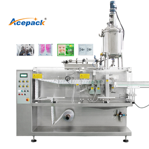 ISO9001 CE chứng nhận tự động ngang gói điền niêm phong máy Twin liên kết Pouch 40-80ppm độ chính xác cao túi thực phẩm phim - Product Image 1