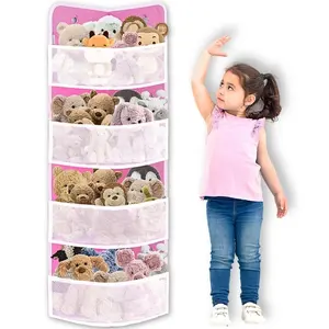 Custom Corner Toy Storage Organization Large Capacity Family Standing Toy Storage Bag With Good Service
