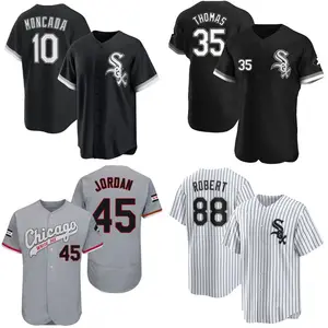 2022 TOP Field of Dreams 88 Luis Robert Jersey 7 Tim Anderson Yoan Moncada Chicago stitched S-5XL