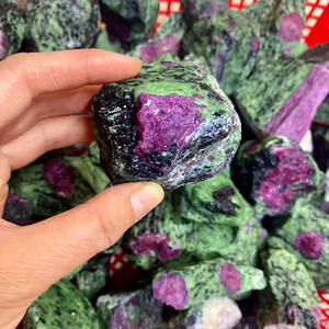 พลอยดิบคุณภาพสูงขายส่ง, มอร์แกไนต์ธรรมชาติจากแทนซาเนีย, หยกแดงอีพิโดตดิบสำหรับทำเครื่องประดับและตกแต่งบ้าน - Product Image 3