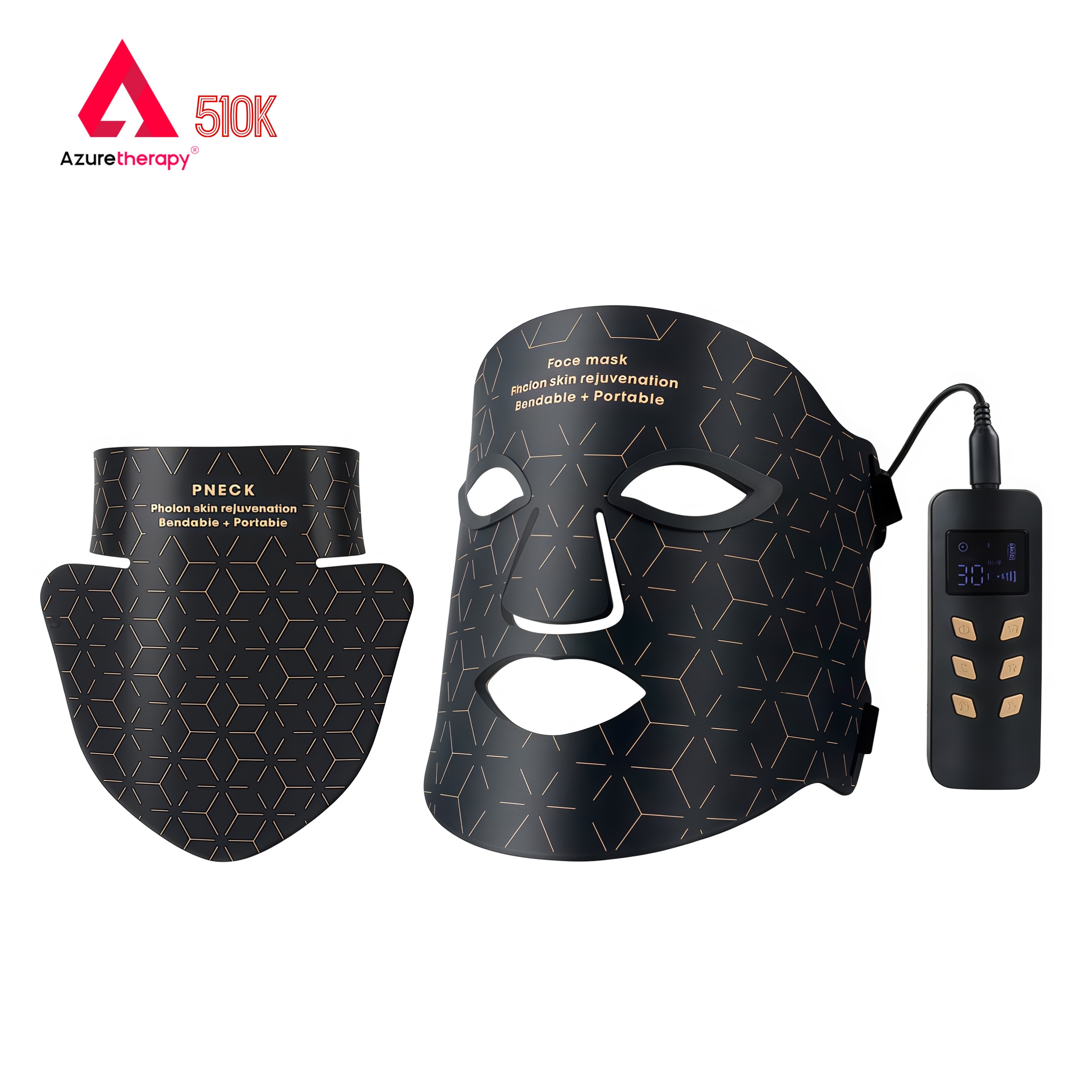 Black Mask + Neck