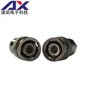 Manufacturer 50ohm BNC-J3 Coaxial Connector 5 Piece Set Assembly Type BNC Male Connector For RG58