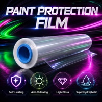 Film de protection de peinture transparent TPU PPF pour voiture, film anti-jaunissement invisible pour le detailing automobile professionnel