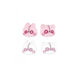 Schattige Thumbstick Universele Siliconen <span class=keywords><strong>Joystick</strong></span> <span class=keywords><strong>Cap</strong></span> Handgrepen Knoopdeksel Voor Nintendo Switch /Lite/Led <span class=keywords><strong>Joystick</strong></span> Duimgrepen - Product Image 1