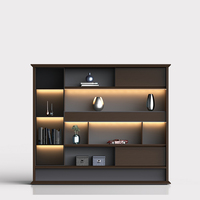 Archivadores de Madera Contemporáneos para Oficina, Escuela, Taller, Hogar, Hospital, Solución Elegante para Almacenamiento de Documentos