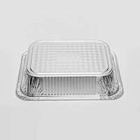BUTF-B430 Barquette rectangulaire jetable en aluminium de 5830 ml pour barbecue et cuisson des aliments