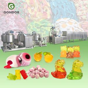 Manual Industrielles Ligne Line De Production Fabrication Sweet Gummy Eyeball Make <b>Machine</b> De Bonbon Gelatine - Product Image 1