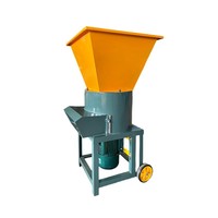 Petite machine multifonctionnelle pour broyer le foin, la paille et les grains pour l'alimentation animale (porcs, poulets, canards et oies)