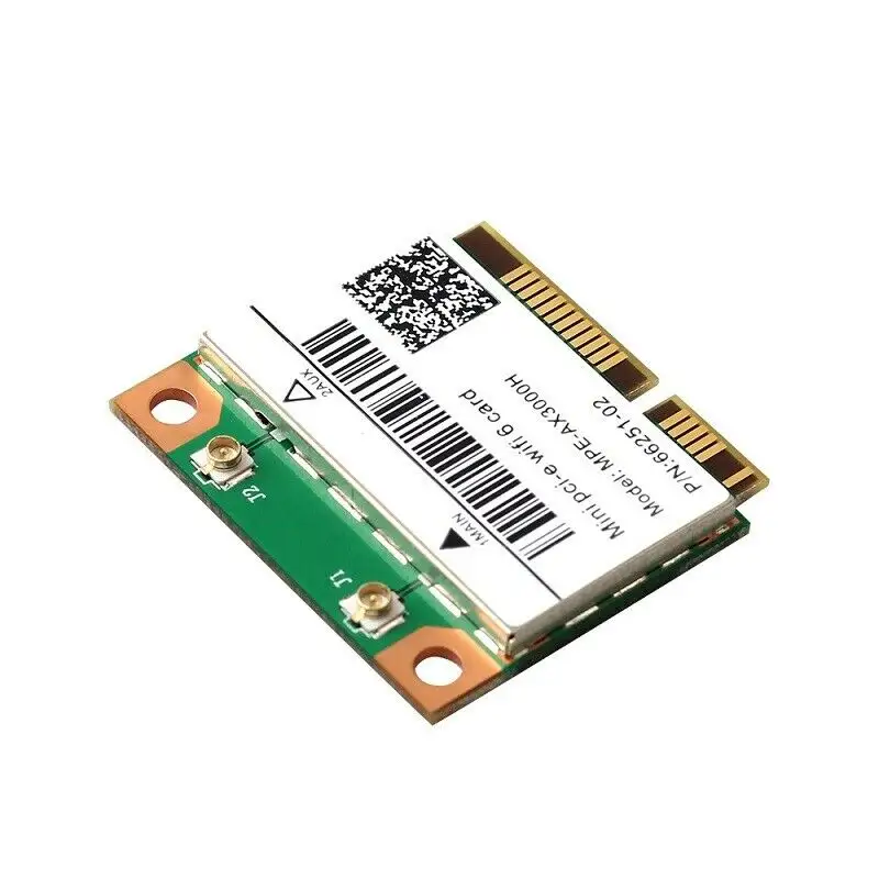 JOEGE Wireless Card MPE-AX3000H 3000Mbps 802.11 AX Dual Band BT5.0 AX210HMW Mini PCI-E Adapter WiFi 6 Network Card AX210