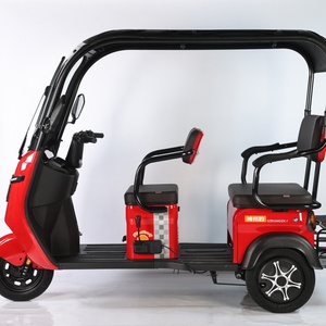 Triciclo Eléctrico de Diseño Nuevo 2024 para Adultos, Carrocería Abierta, Motor sin Escobillas de 48V, 500W-800W, Trimoto de Tres Ruedas, Precio Económico, Venta al Por Mayor - Product Image 3