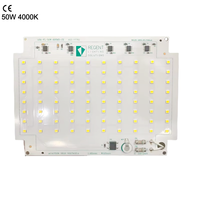 Module LED AC DOB 50W 220V 4000K à haute puissance, PF élevé 0.9, IP20, Ra>80, pour projecteur, garantie 5 ans