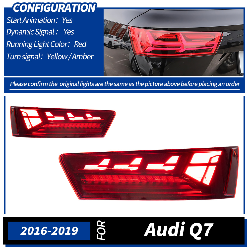 One tail light