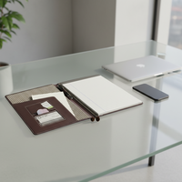 A5 business cuir organisateur agenda/portefeuille cahier dossier sac