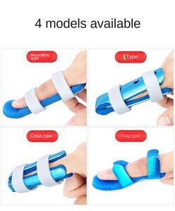Attelle de doigt en mousse d'aluminium malléable, facile à appliquer pour les entorses du doigt, fractures stables, blessures de la plaque volaire, récupération - Product Image 5