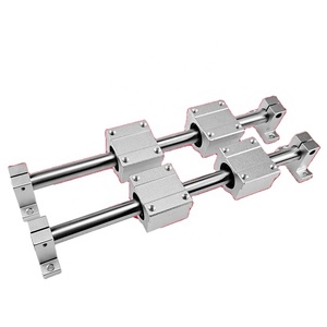 Tige d'axe optique à double extrémité étagée pour machine 4 axes, pièces d'imprimante 3D, roulement en acier inoxydable - Product Image 6