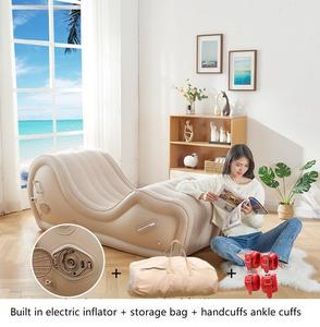 Muebles Sexuales, Cojín Inflable en Forma <span class=keywords><strong>de</strong></span> Corazón <span class=keywords><strong>de</strong></span> PVC, Bomba <span class=keywords><strong>de</strong></span> Aire Automática, Equipo BDSM, Posición Sexual para Parejas, Sofá Multifuncional - Product Image 5