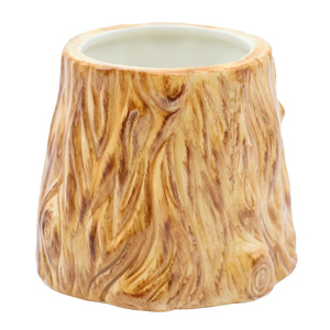 Tarro de almacenamiento de porcelana en forma de Bole de estilo retro único con patrón de rayas para la decoración de la cocina del hogar - Product Image 3