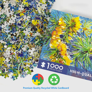 <span class=keywords><strong>Puzzle</strong></span> personnalisé avec impression de <span class=keywords><strong>1000</strong></span> pièces pour adultes fritillaires dans un vase en cuivre par <span class=keywords><strong>Van</strong></span> <span class=keywords><strong>Gogh</strong></span> <span class=keywords><strong>Puzzle</strong></span> peinture à l'huile - Product Image 3