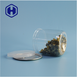 Emballage de supermarché Boîtes hermétiques à biscuits en plastique PET <span class=keywords><strong>avec</strong></span> couvercles faciles à ouvrir - Product Image 5