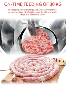 Machine à saucisses hydraulique neuve pour usage commercial et restaurant, 110V/220V, <span class=keywords><strong>en</strong></span> promotion - Product Image 5