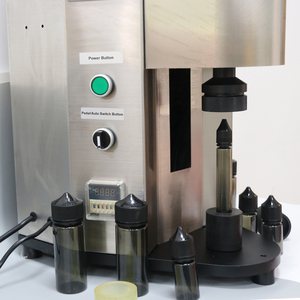 Máquina de cierre de tapas para botellas de plástico V3 Universal para máquina taponadora de escritorio de 10-120ml Semi-Auto - Product Image 6