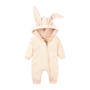 Monos con Capucha de Orejas de Conejo para Bebés, Ropa para Bebés Niños y Niñas, Ropa para Recién Nacidos, Disfraz de Bebé, Traje de Bebé - Product Image 4