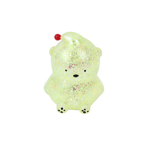 Ours de Noël en plastique en forme d'ours, bonbon de malt anti-stress, jouet de décompression amusant à rebond lent, modèle HQ-2443, direct usine - Product Image 5