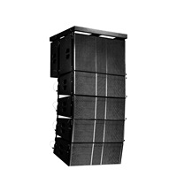 YAZOO Performance 2000W Haut-parleur de réseau de lignes haute puissance Double 10 pouces Haut-parleur de réseau linéaire à trois voies 8ohm