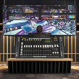 <span class=keywords><strong>Console</strong></span> d'éclairage de scène de contrôleur de commutateur manuel de connexion professionnelle CROCODILE DMX512 avec Service de solutions d'éclairage - Product Image 2